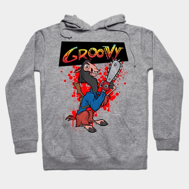 The Emperor's New Groovy Hoodie by d4n13ldesigns